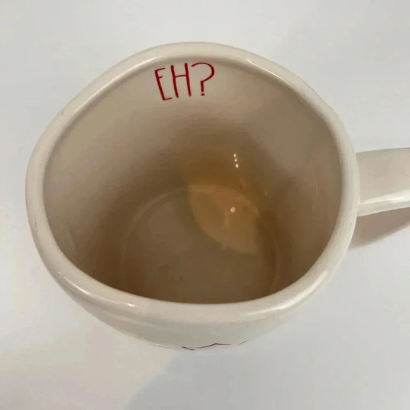 Rae Dunn Maple Leaf “EH” coffee mug, Canadiana Collectible Holiday Gift NEW - Picture 8 of 8